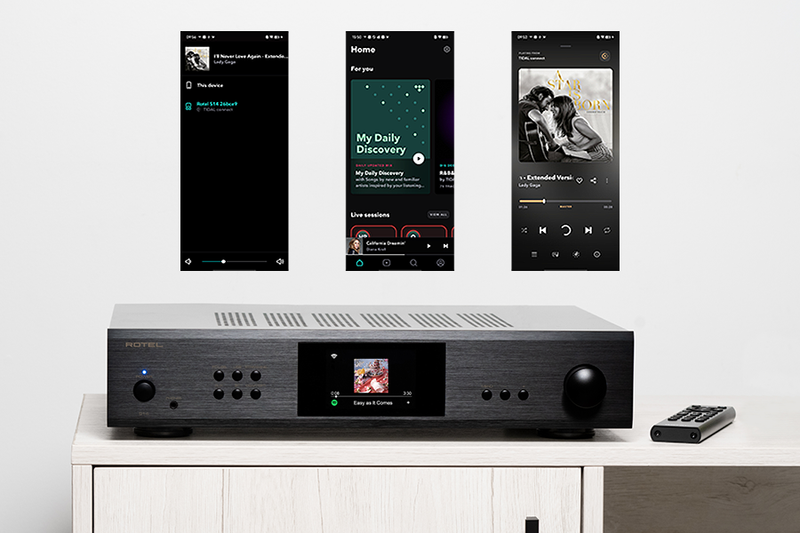 Rotel Unveils Tidal Connect Support & Updated Apps For The S14